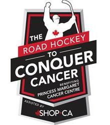 Le logo de la Banque Scotia Road Hockey to Conquer Cancer