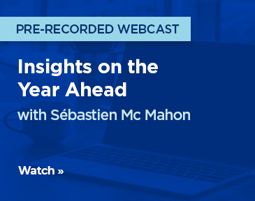 Portfolio manager Sébastien Mc Mahon discusses his market and macro outlook for 2022.