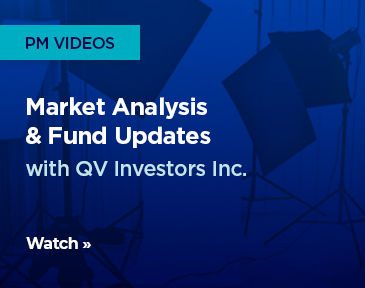 In our latest portfolio manager video update, the QV Investors team provides insight and analysis on today’s volatile market landscape, plus an overview of fund strategy and positioning for the IA Clarington Canadian Small Cap Fund, IA Clarington U.S. Equity Class and IA Clarington Global Equity Fund.
