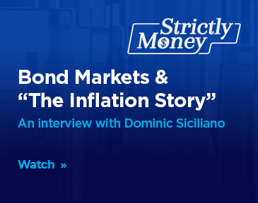 iA Investment Management portfolio manager Dominic Siciliano appeared on Strictly Money for a wide-ranging discussion on the economy and fixed-income markets.
