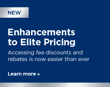 We’ve made a number of changes to Elite Pricing that make it easier than ever to access series-level discounts and account-level rebates.