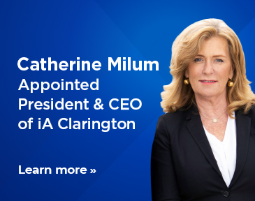 Catherine Milum has been appointed President & CEO of iA Clarington.