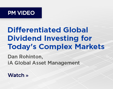 Video update on the IA Clarington Global Dividend Fund.
