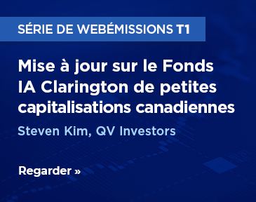 Steven Kim fournit une mise à jour sur le Fonds IA Clarington de petites capitalisations canadiennes.